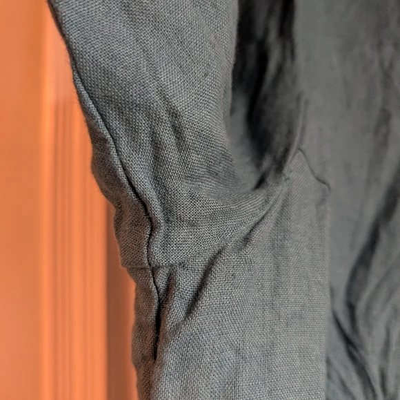 notPERFECT LINEN ISLA Top, XXL, Deep Turquoise - Picture 2 of 6